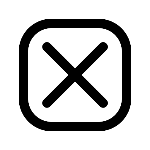 Clear ui delete button icon