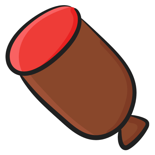 Ham ham leg barbecue bone icon