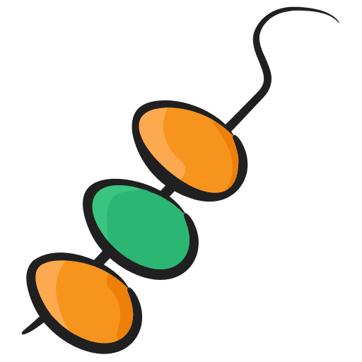Skewer skewer grill food icon
