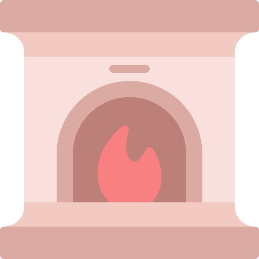 Chimney home decoration flame furniture and household icon Chimney home decoration flame furniture and household icon