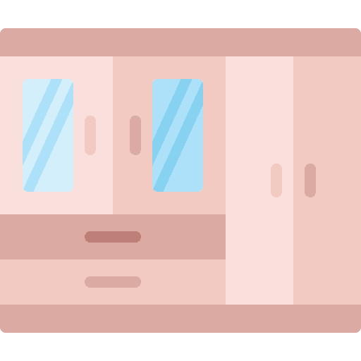 Drawer changing room furniture and household closet icon Drawer changing room furniture and household closet icon