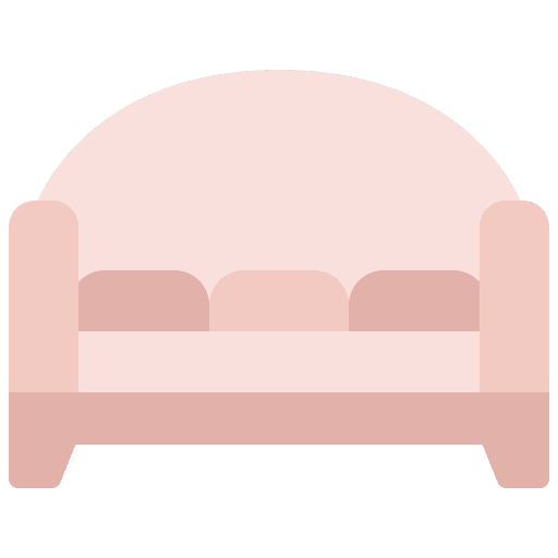 Sofa bed buildings sofa icon Sofa bed buildings sofa icon