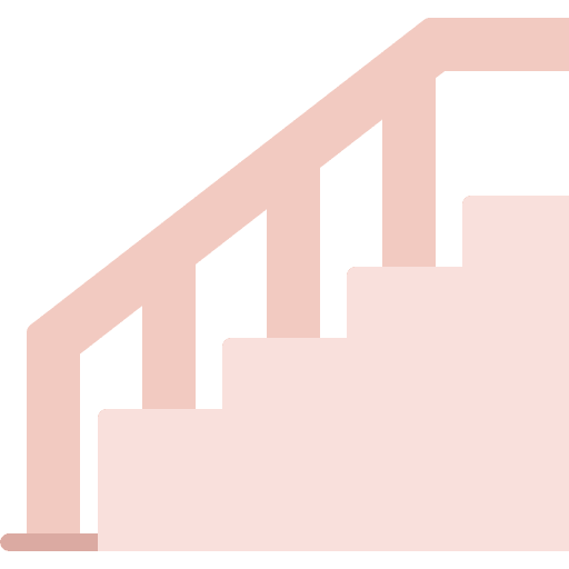 Stairs staircase real estate furniture and household icon Stairs staircase real estate furniture and household icon