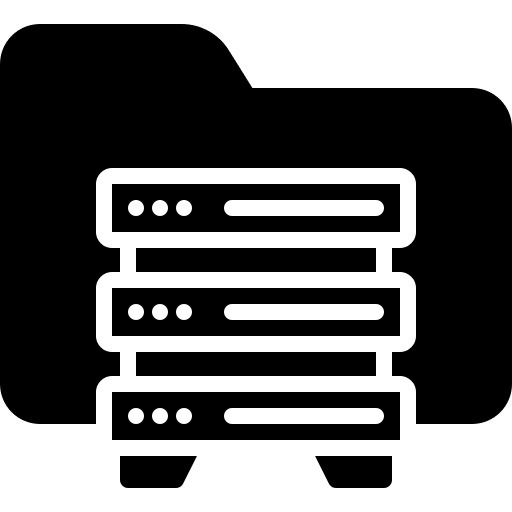 Database cloud storage database networking icon Database cloud storage database networking icon