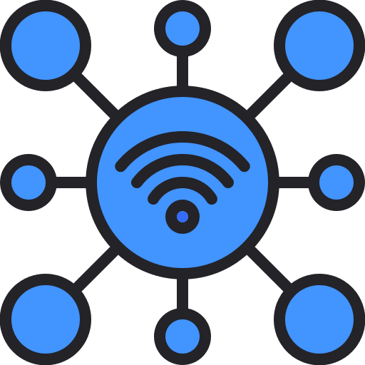 Internet of things ui interface wifi icon