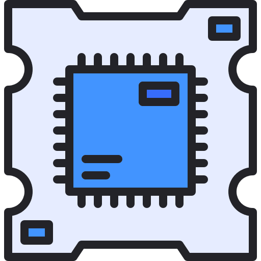 Processors ram chip processor icon