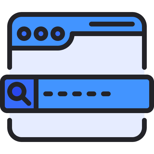 Search engine optimization url search engine optimization seo and web icon