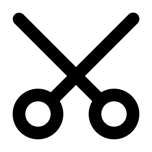 Cut scissors ui cut icon Cut scissors ui cut icon