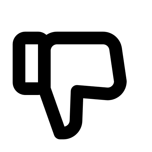 Dislike gesture unlike ui icon Dislike gesture unlike ui icon