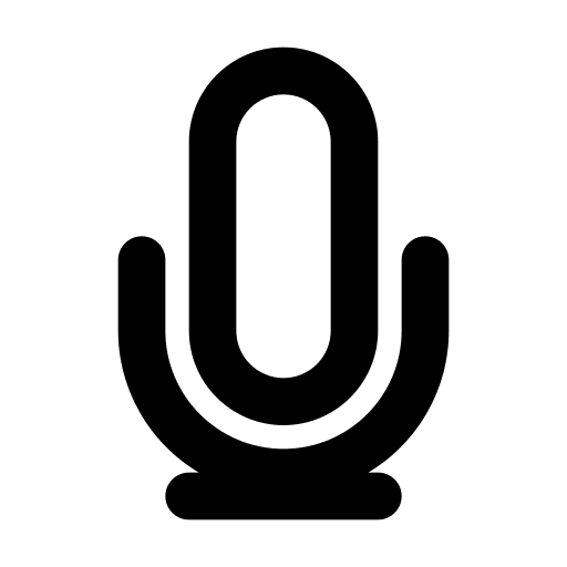 Microphone sound volume recorded icon Microphone sound volume recorded icon