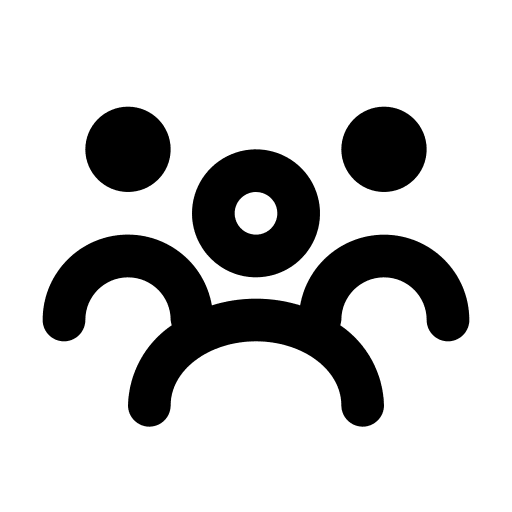 Group customer people together ui icon Group customer people together ui icon