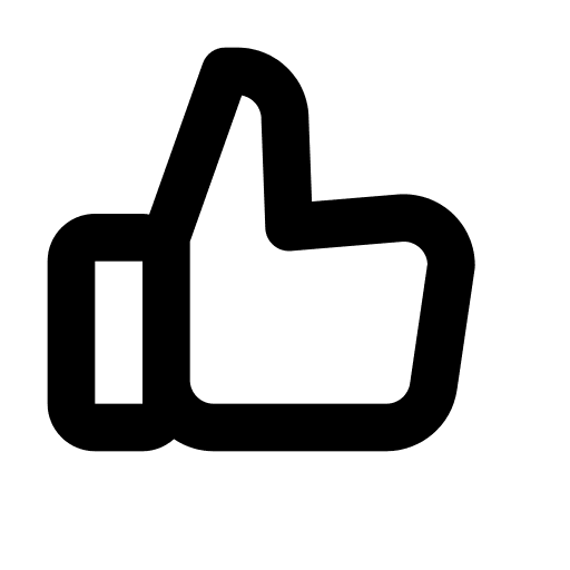 Like vote user interface like icon Like vote user interface like icon