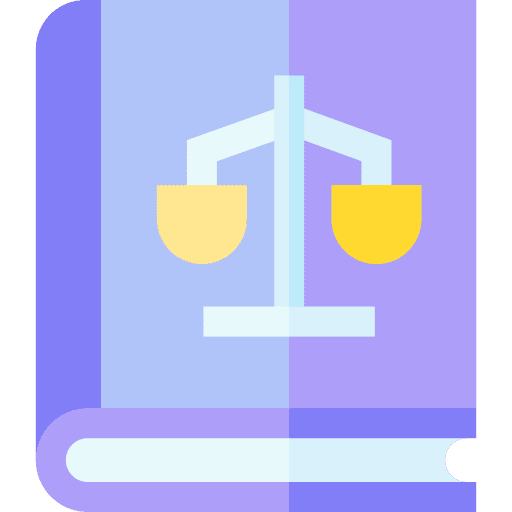 Law book justice law book law icon
