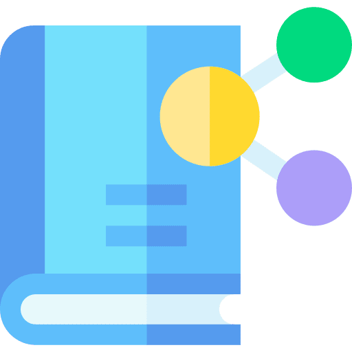 Share literature learn book icon
