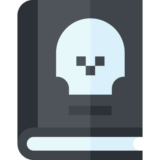 Death death book read icon Death death book read icon