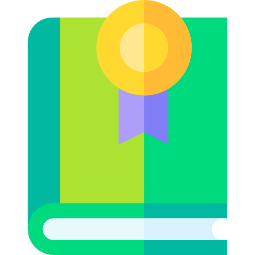 Award reward education literature icon Award reward education literature icon