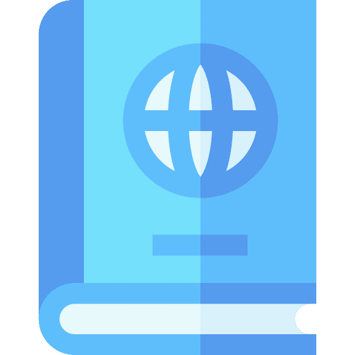 Map book read geography school icon Map book read geography school icon