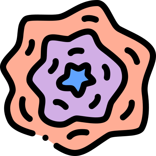 Nebula universe galaxy nature icon