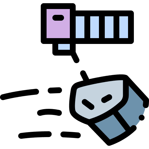 Meteor satellite education meteor icon Meteor satellite education meteor icon