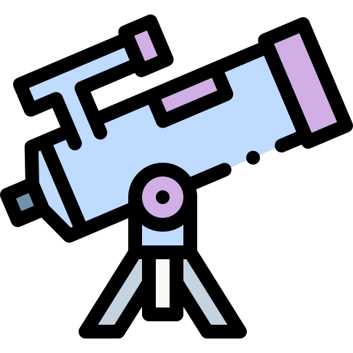 Telescope miscellaneous space telescope icon Telescope miscellaneous space telescope icon