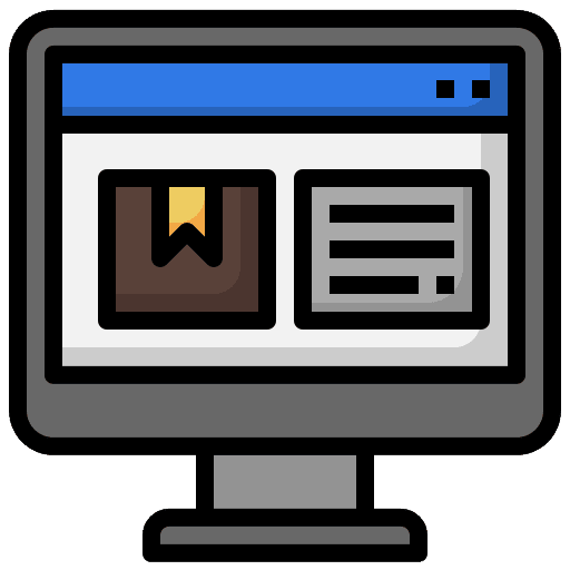 Computer online service package customer service icon Computer online service package customer service icon