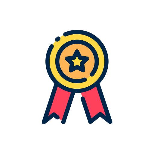 Award sports and competition quality medal icon Award sports and competition quality medal icon