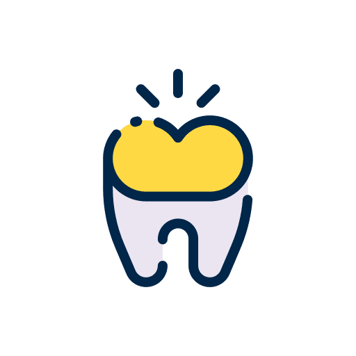 Gold teeth medical crown dental icon Gold teeth medical crown dental icon