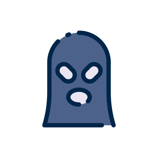 Ski mask balaclava miscellaneous headgear icon