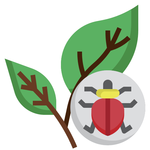 Insect growth farming and gardening farm icon