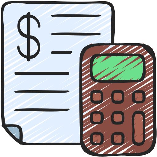 Budgeting cost finances costs icon