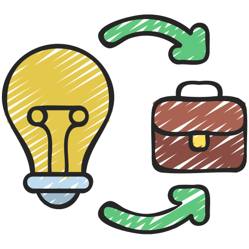 Implementation implementation management innovation icon