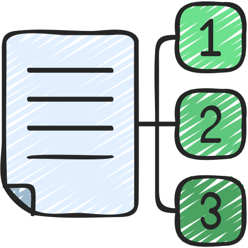 Prioritize business and finance step 2 sequence icon