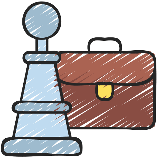 Business strategy strategic strategy business icon