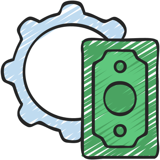 Costs business mechanism business and finance icon