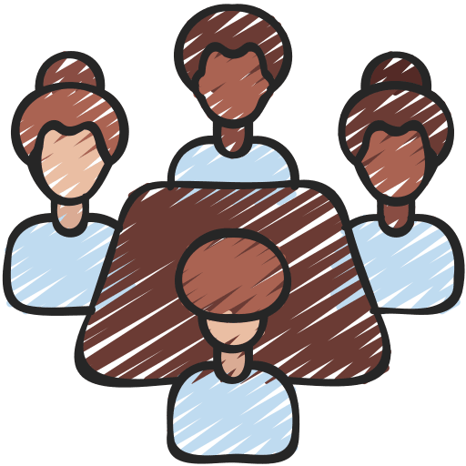 Meeting chat brainstorm meeting icon