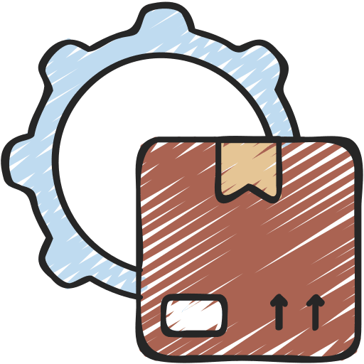 Product management manage delivery box box icon