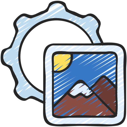 Content management picture marketing content management icon