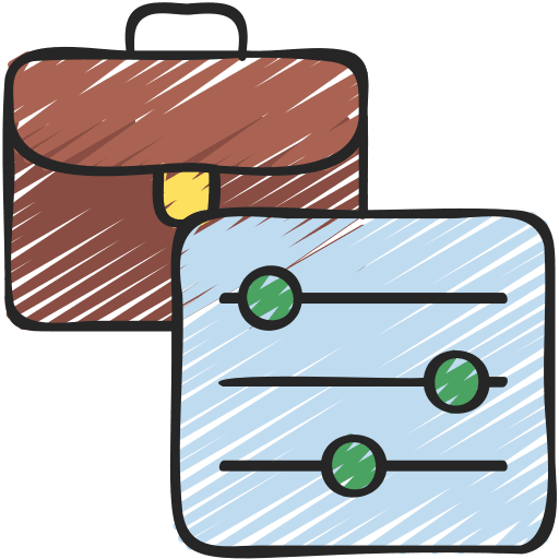 Controls control business strategy icon