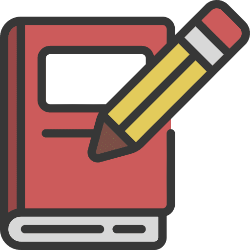 Author book write pencil icon