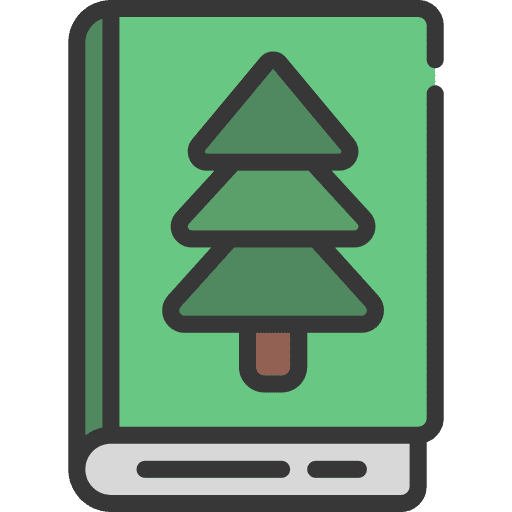 Ecology book garden green autumn icon