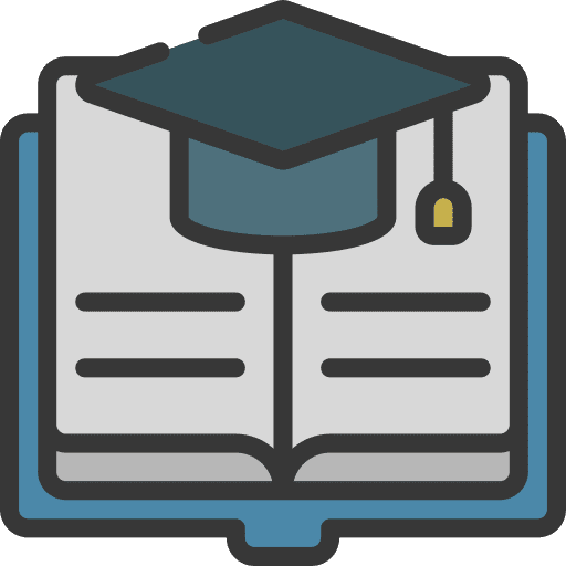 Education graduation cap thesis education icon