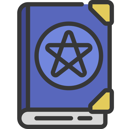 Spell book miscellaneous spell book magic icon
