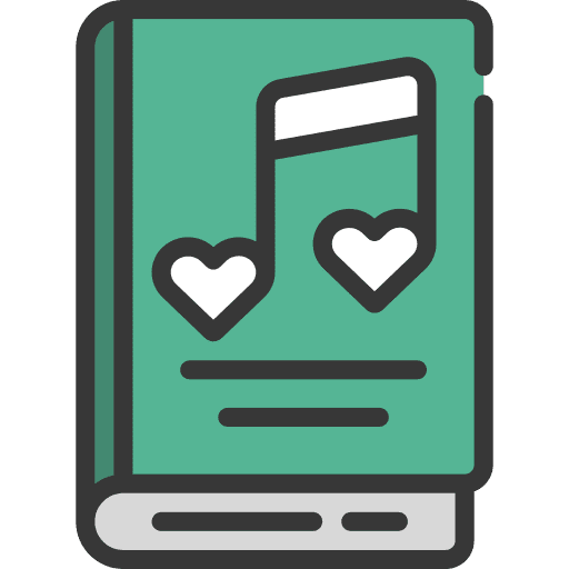 Music book musical education music book icon