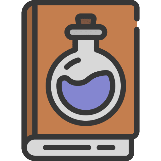 Book potion miscellaneous study icon