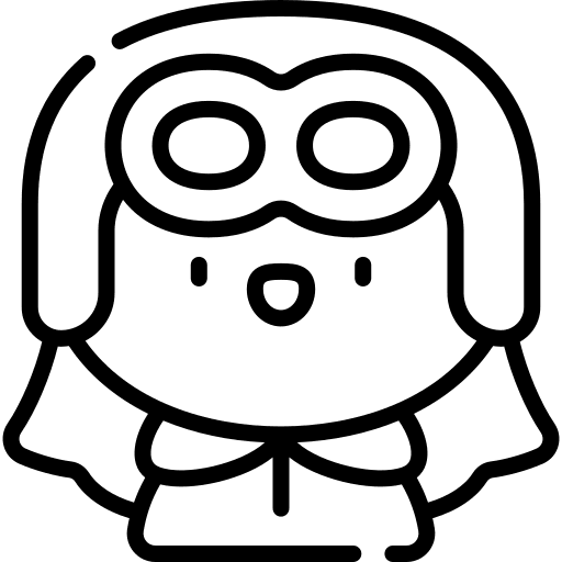 Pilot children kid people icon