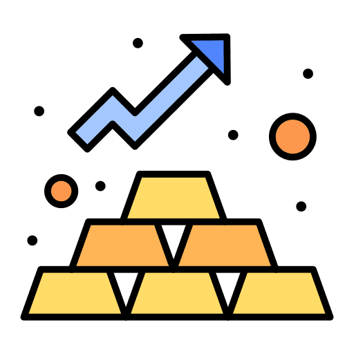 Asset invesment business and finance asset icon Asset invesment business and finance asset icon