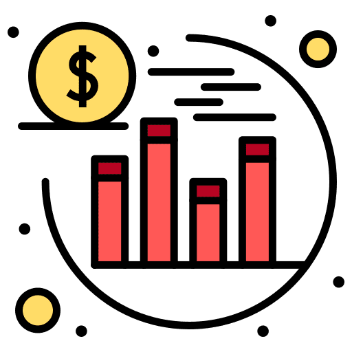 Investment seo investment budget icon Investment seo investment budget icon