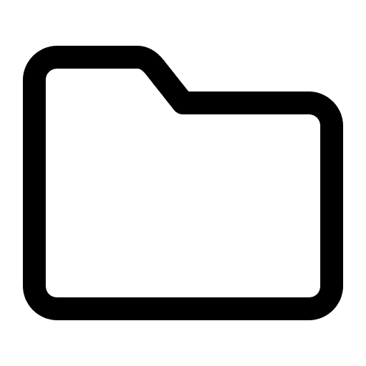 Folder interface data storage office material icon