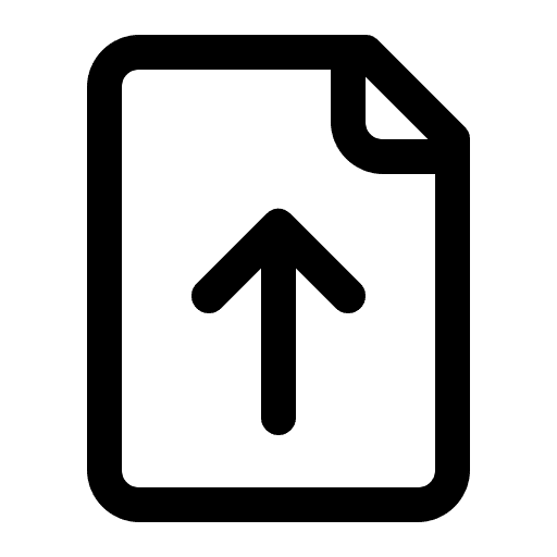 Upload file document files and folders computer storage icon