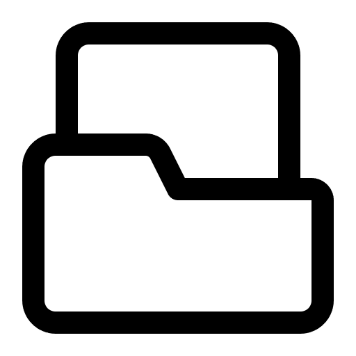 Folder ui document folder icon Folder ui document folder icon